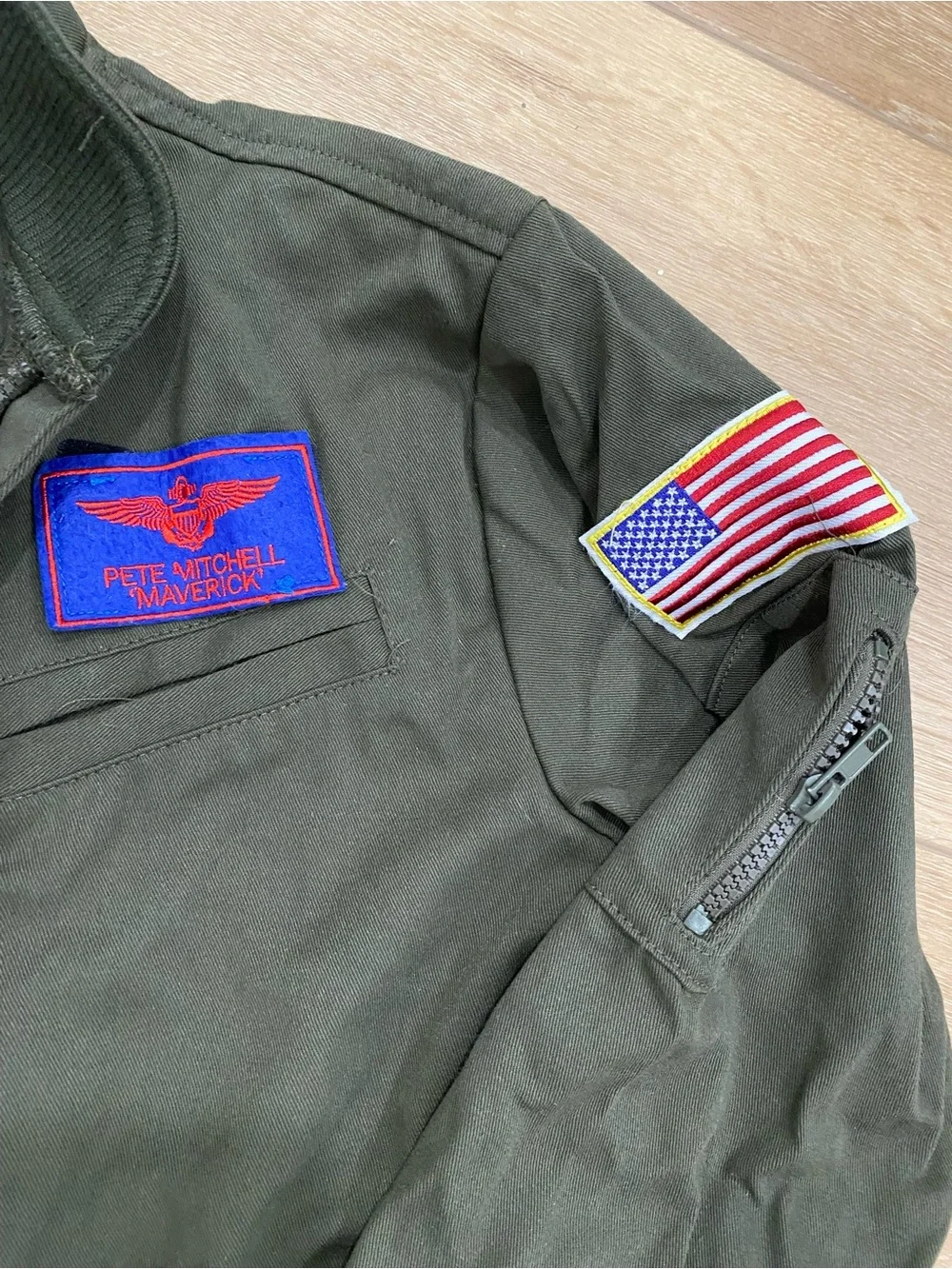 Top Gun Maverick Child XL 14-16 Flight Suit Costume Spirit Halloween Theatre